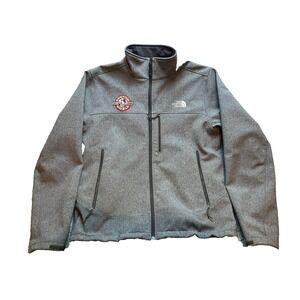 The North Face Jacket Adult Medium Gray Windwall Outdoor Hardware Embroider Mens